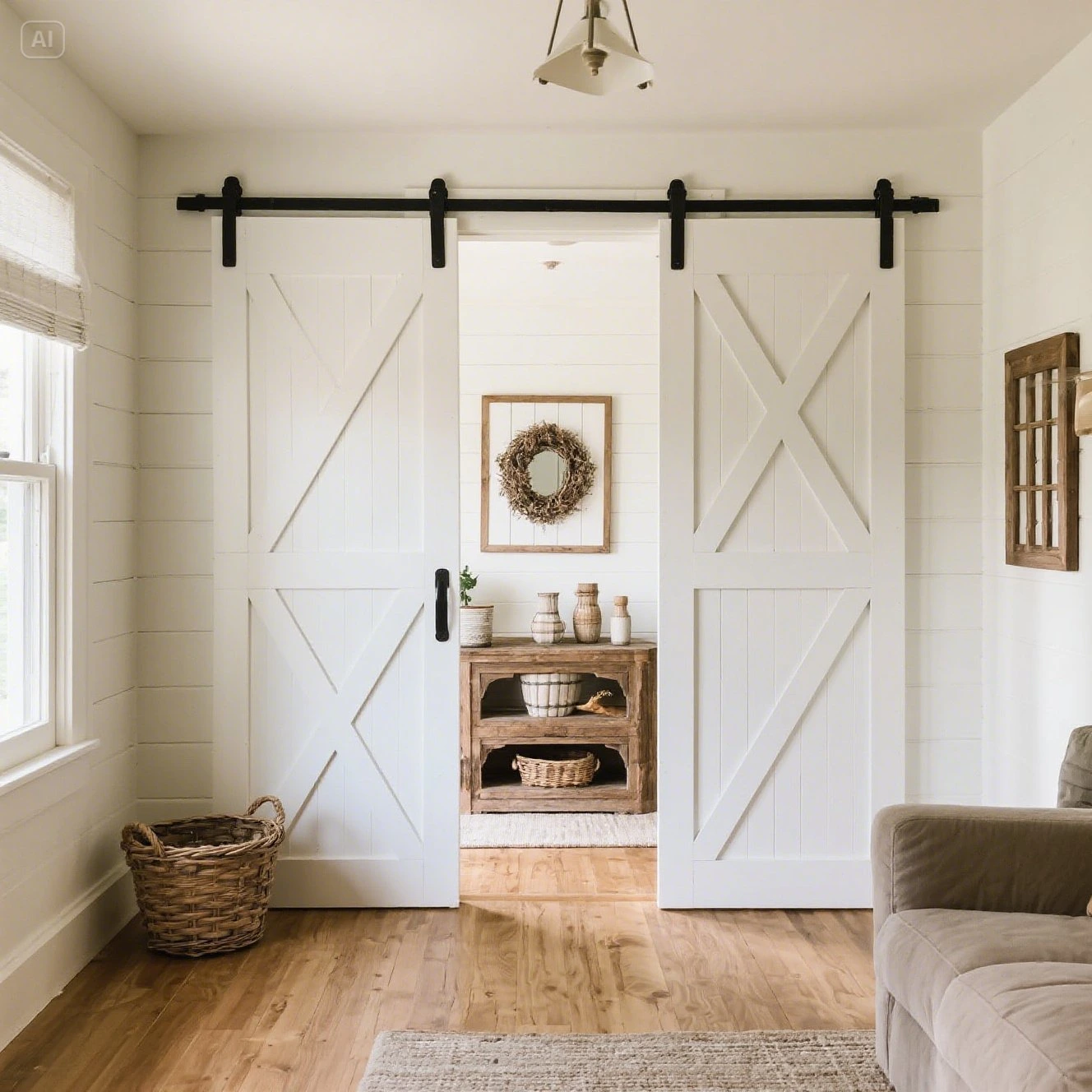 Barn Doors Inside the Home Farmhouse Decor Ideas
