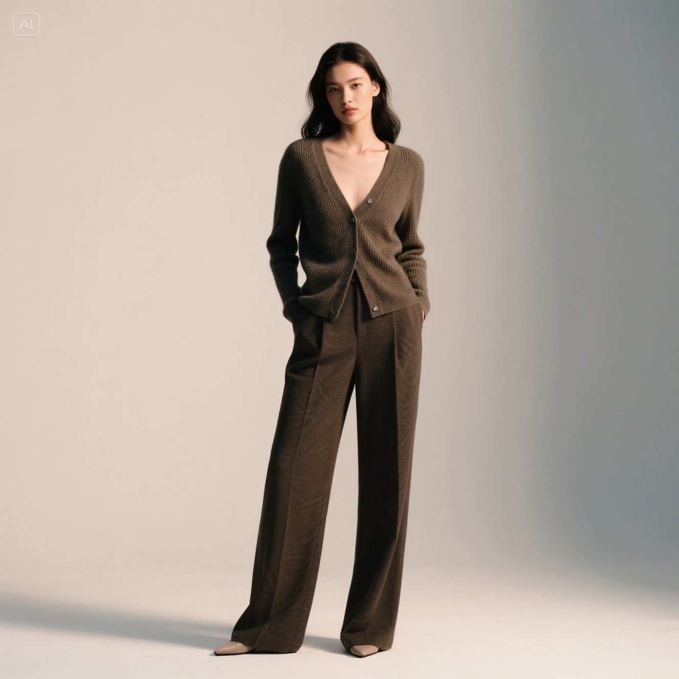 Cardigan & Dress Pants