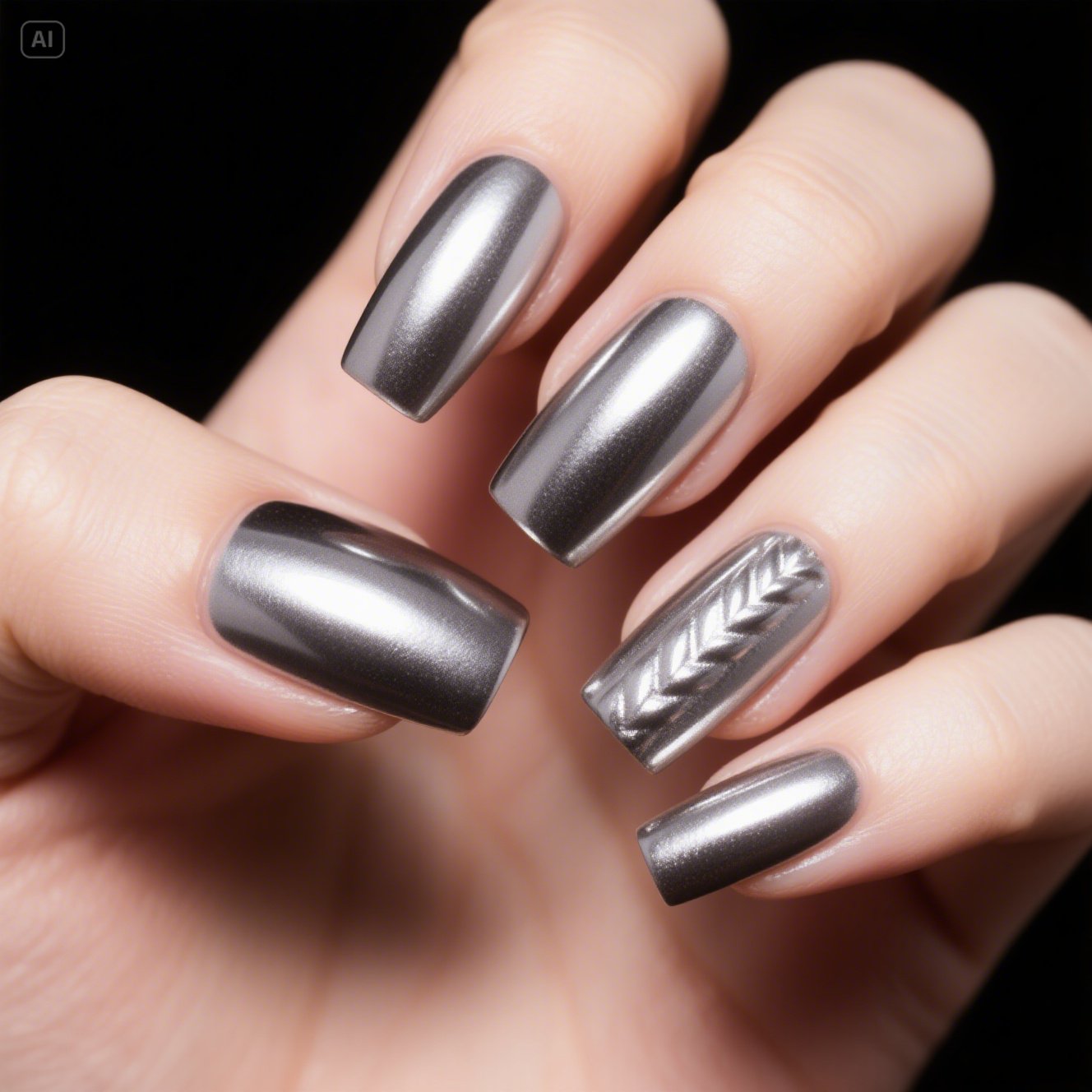Chrome Nail Art