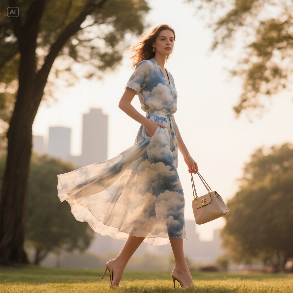 Cloud Print Co-Ord Set