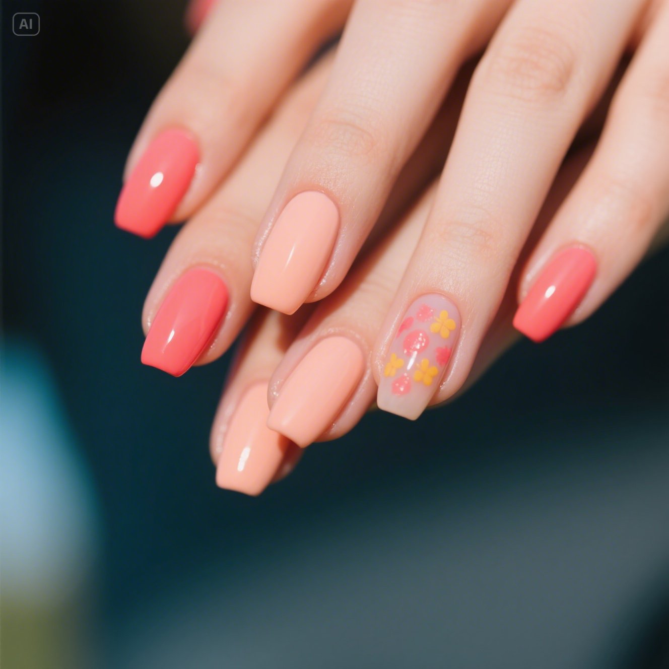 Coral to Peach (Spring)