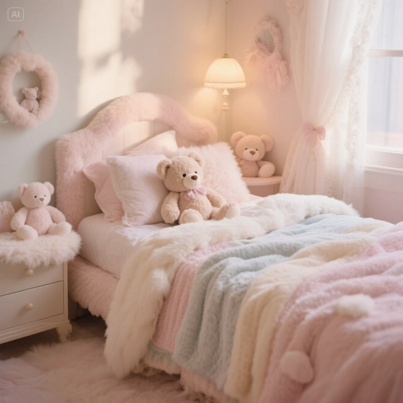 Cozy Textures and Layers Fairycore Baby Room Ideas