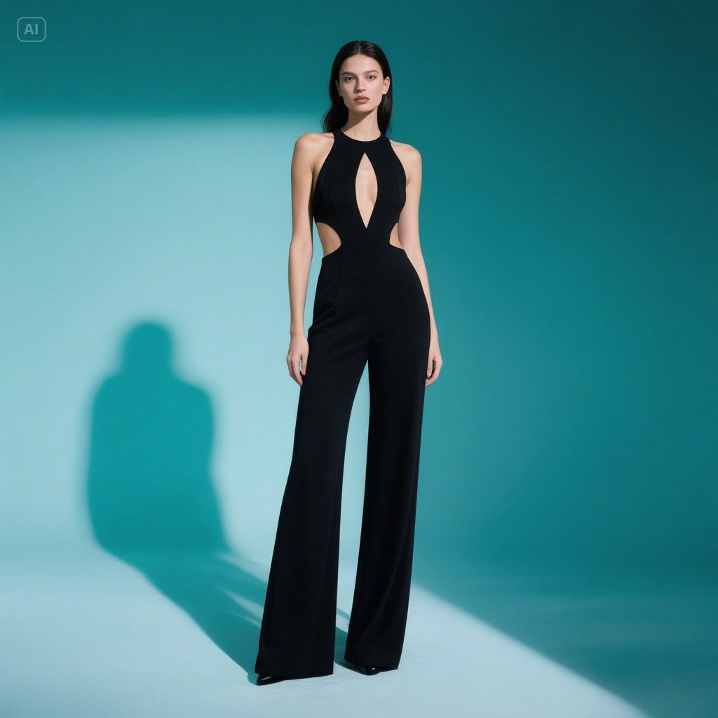 Cut-Out Jumpsuit