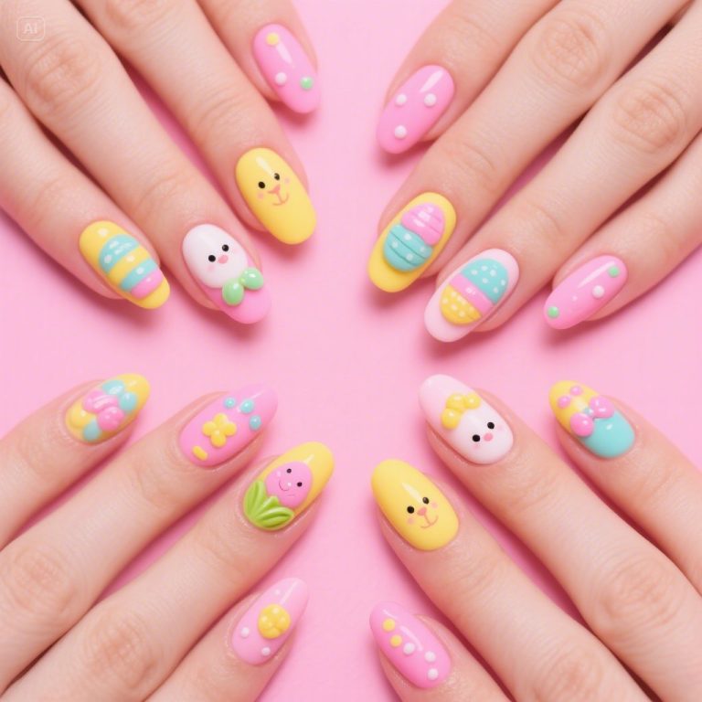 Cute Easter Nails