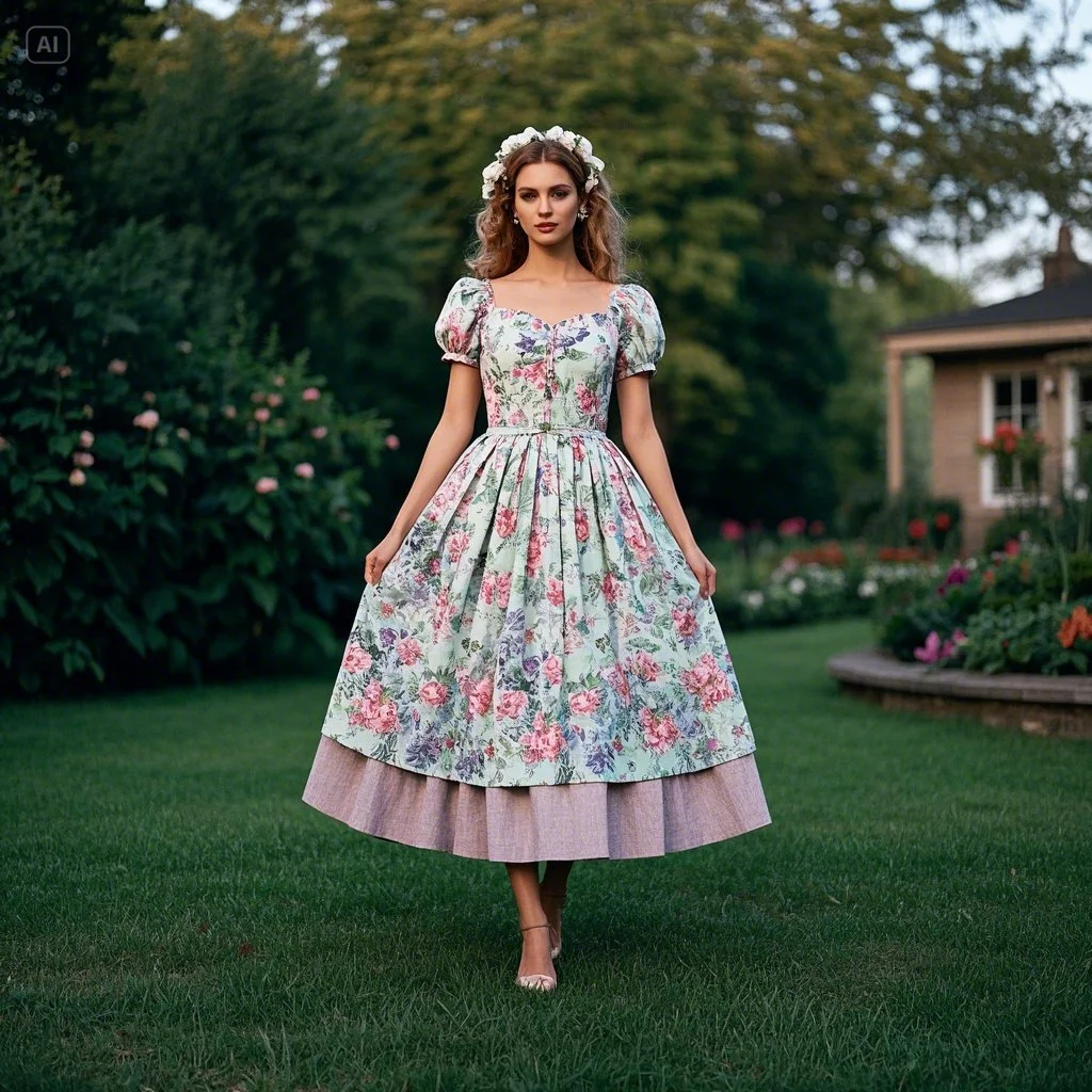 Floral Garden Alice Dress