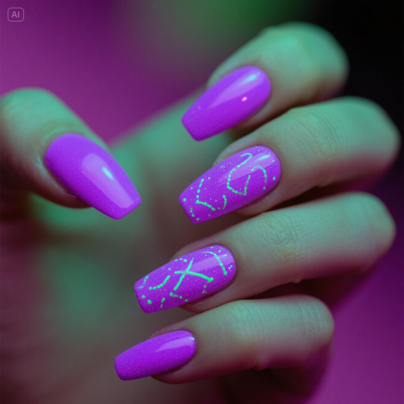 Glow-in-the-Dark Purple