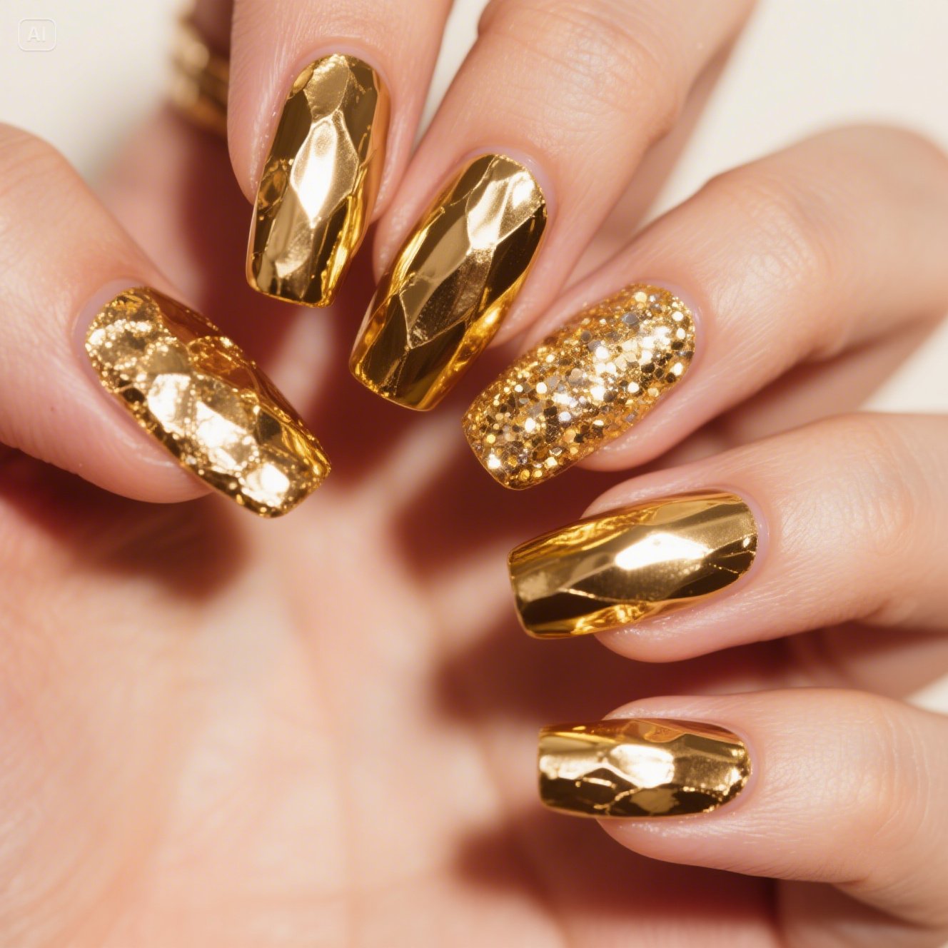 Gold Foil Accents