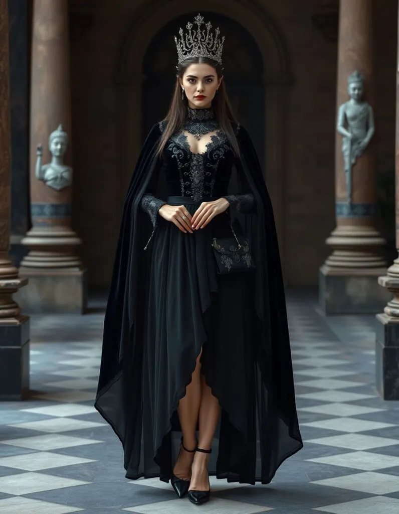 Gothic Queen Outfit