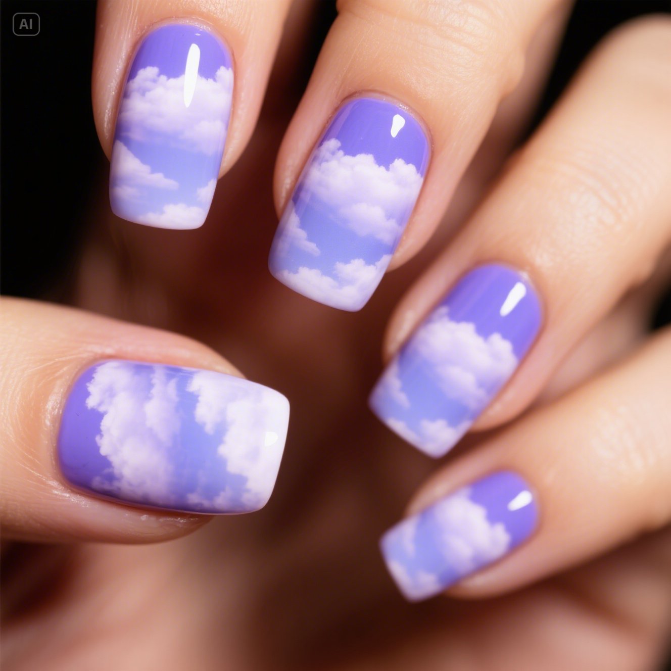 Gradient Purple Skies