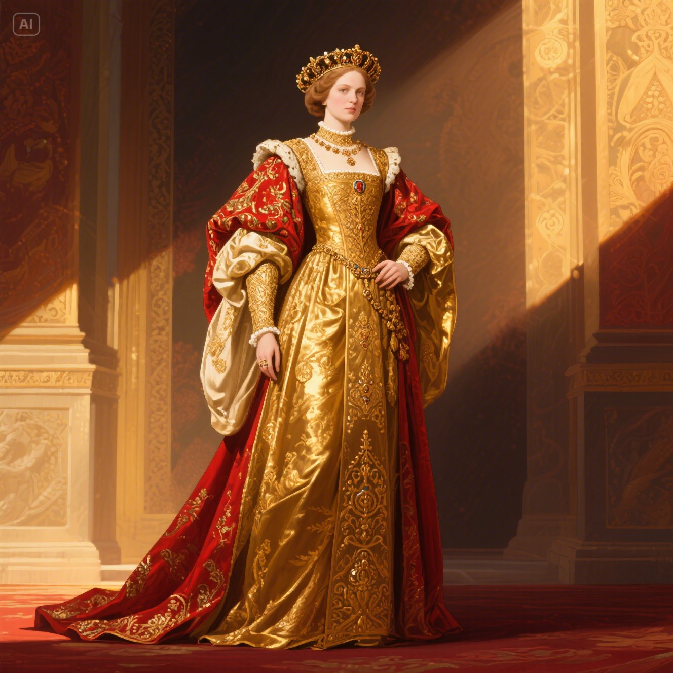 Henry VIII-Inspired Royal Robes