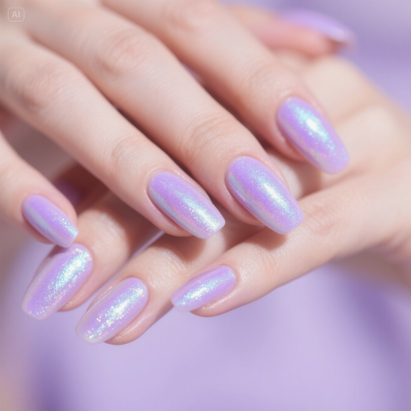 Holographic Light Purple