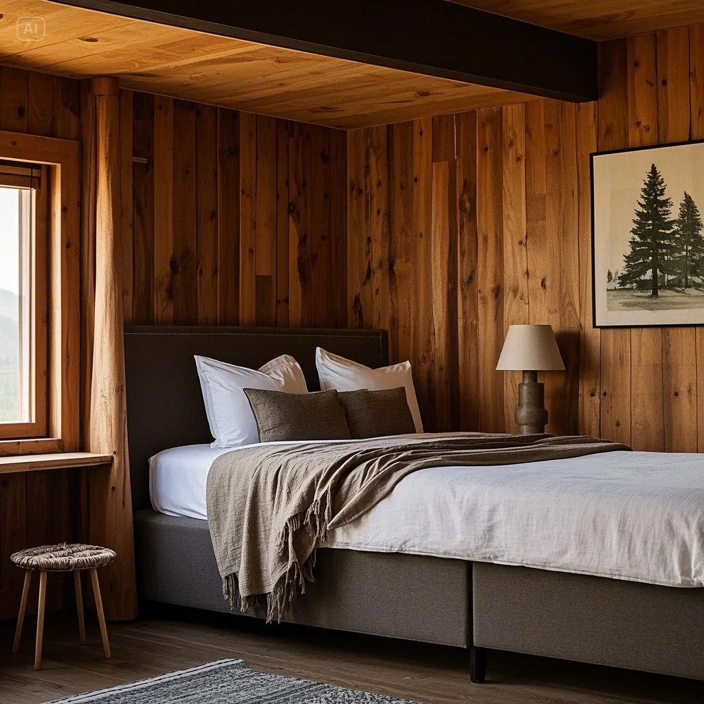 Incorporate Natural Elements Western Bedroom Ideas