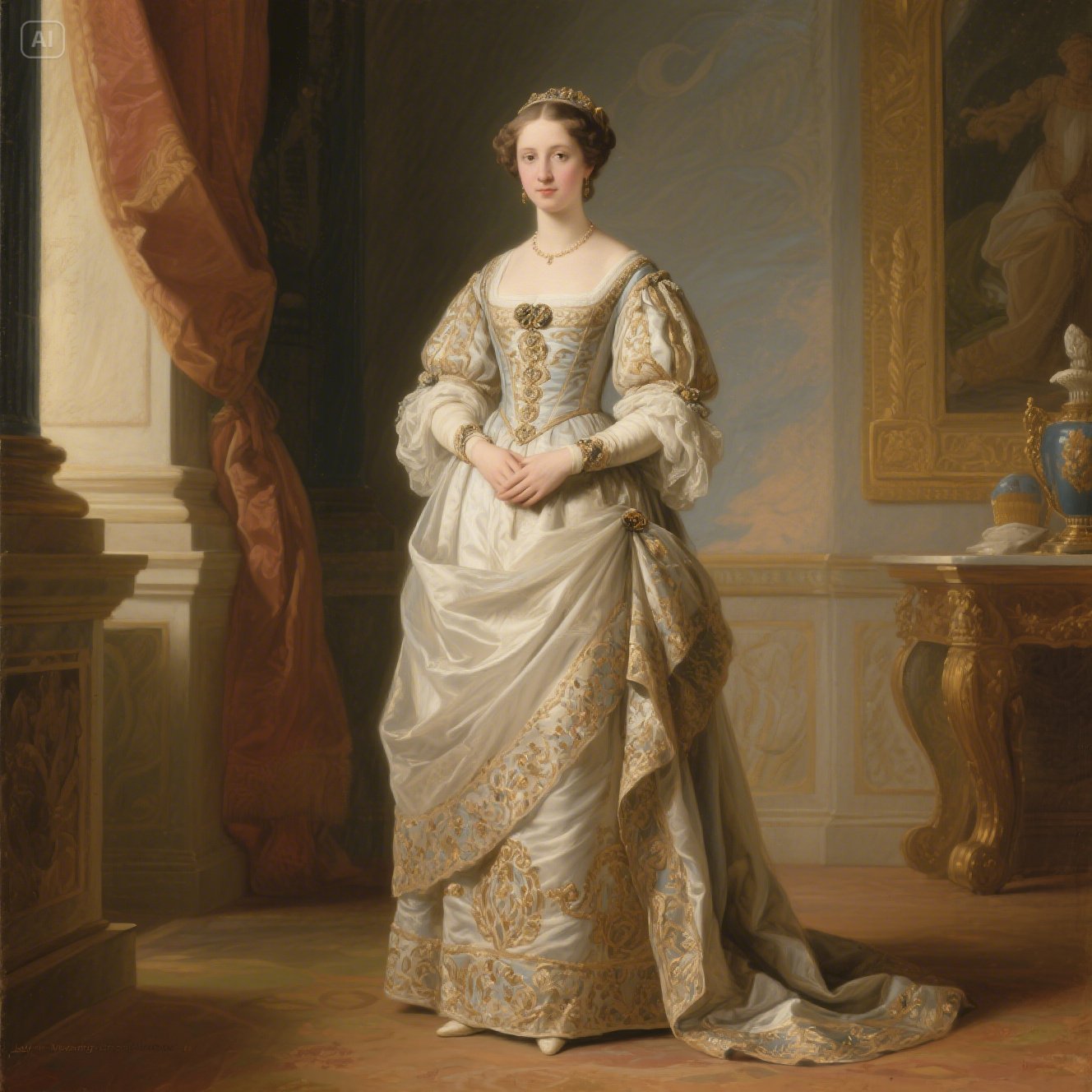 Lady-in-Waiting’s Elegant Ensemble