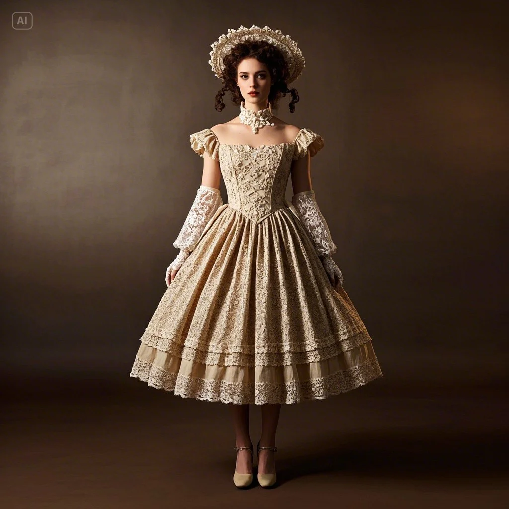 Mad Hatter’s Tea Party Style Dress