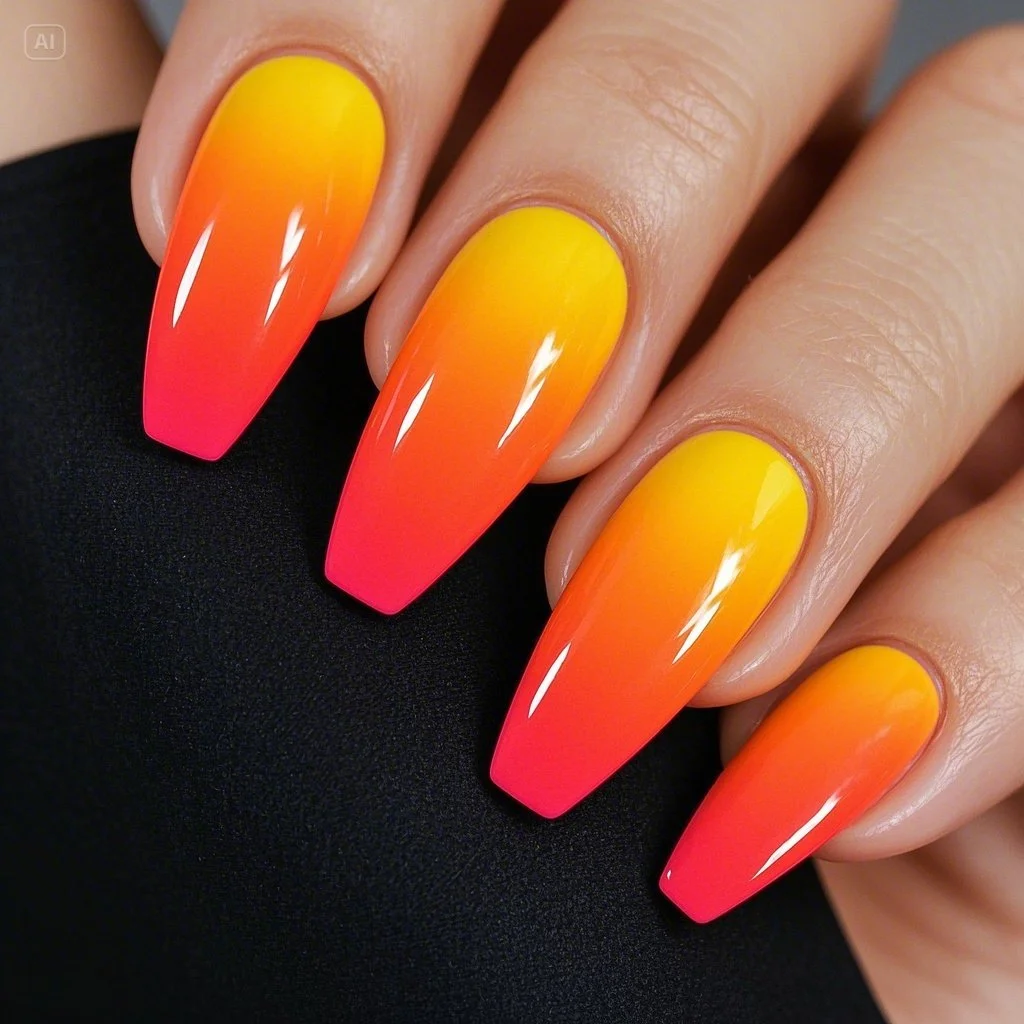 Mango Sunset Ombre