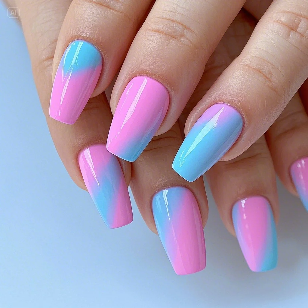 Pastel Ombre Swirl