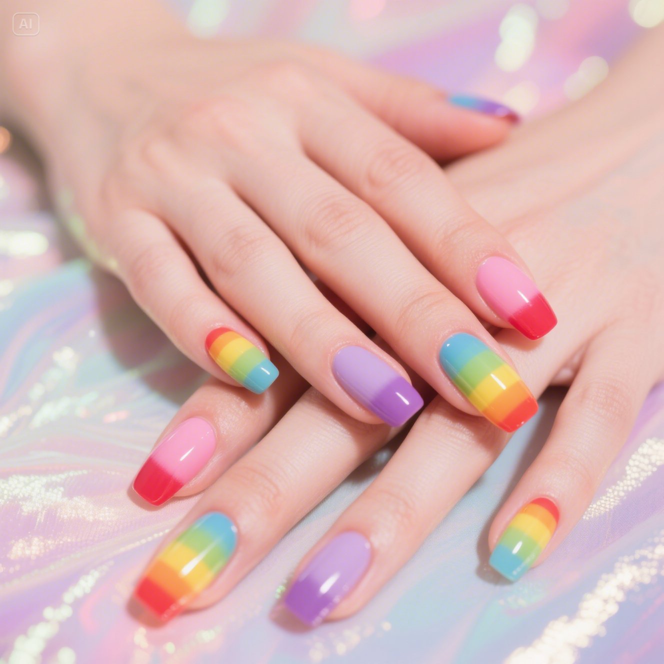 Pastel Rainbow (Spring)