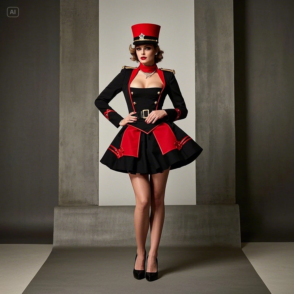 Playing Card Soldier Costume Dress