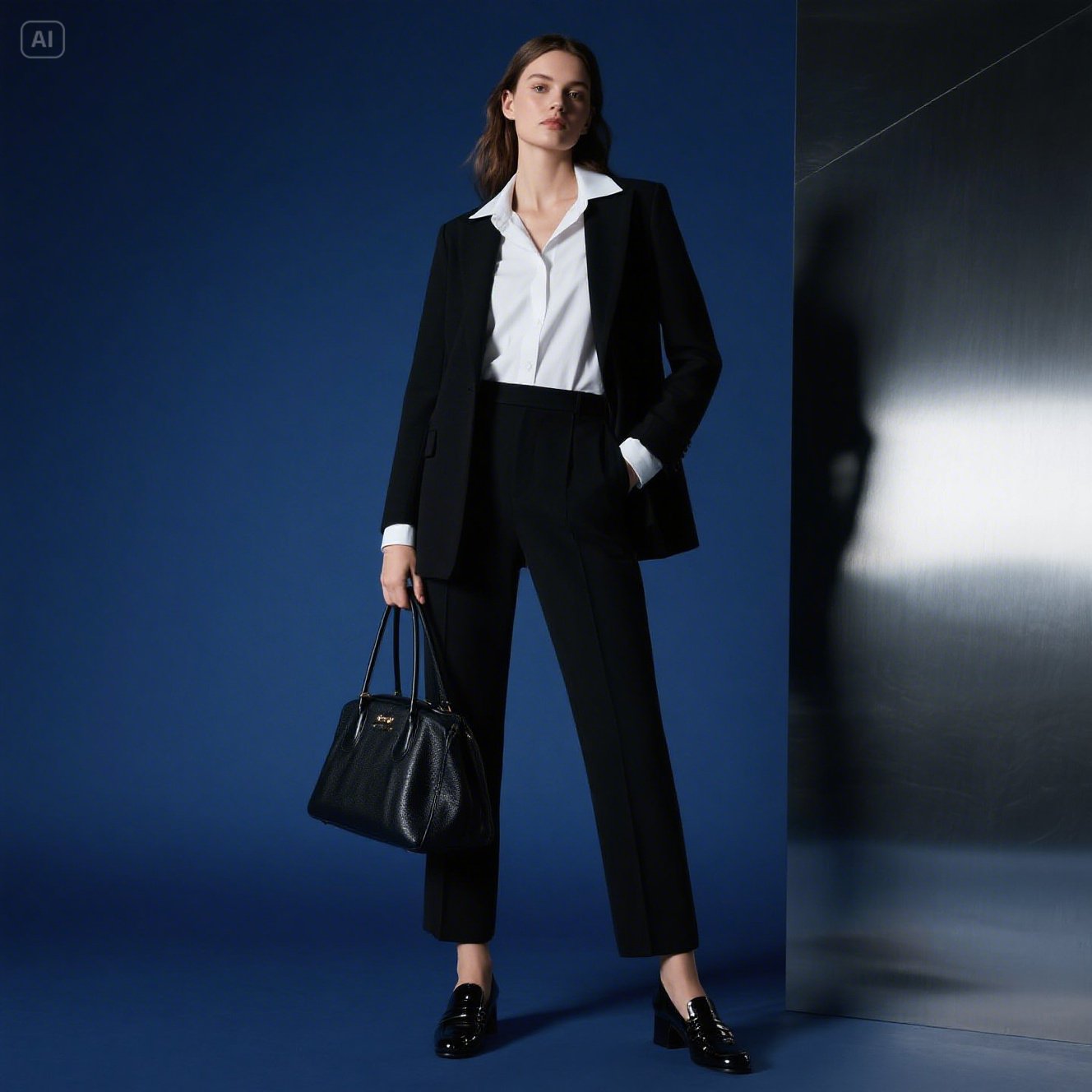 The Classic Blazer & Slacks Combo