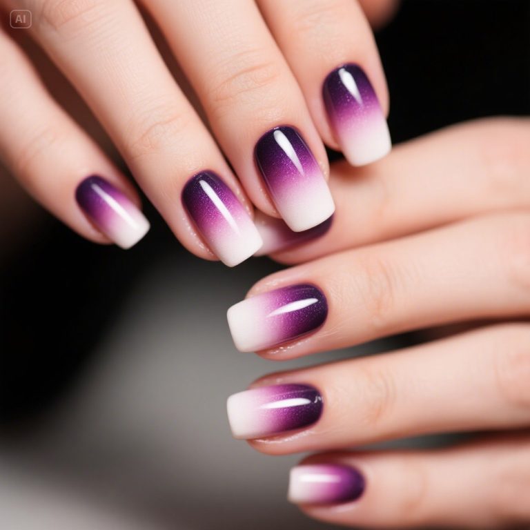Trendy Ombre Nails