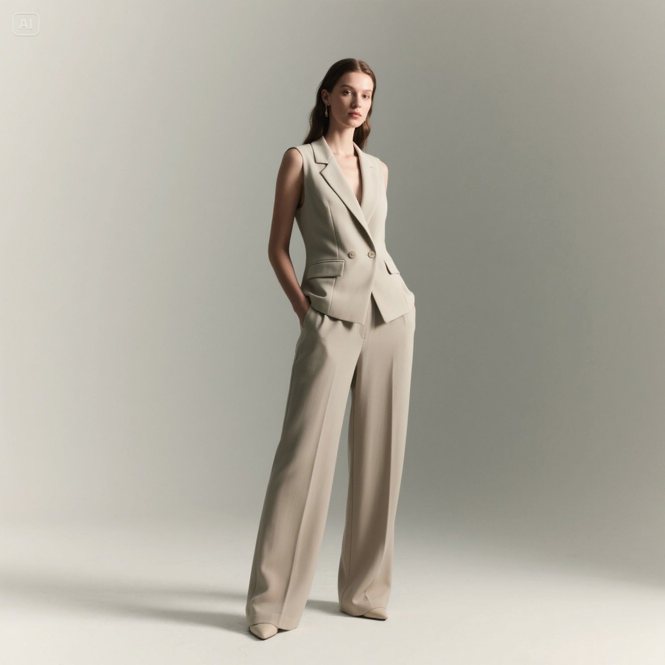 Waistcoat & Slacks Set