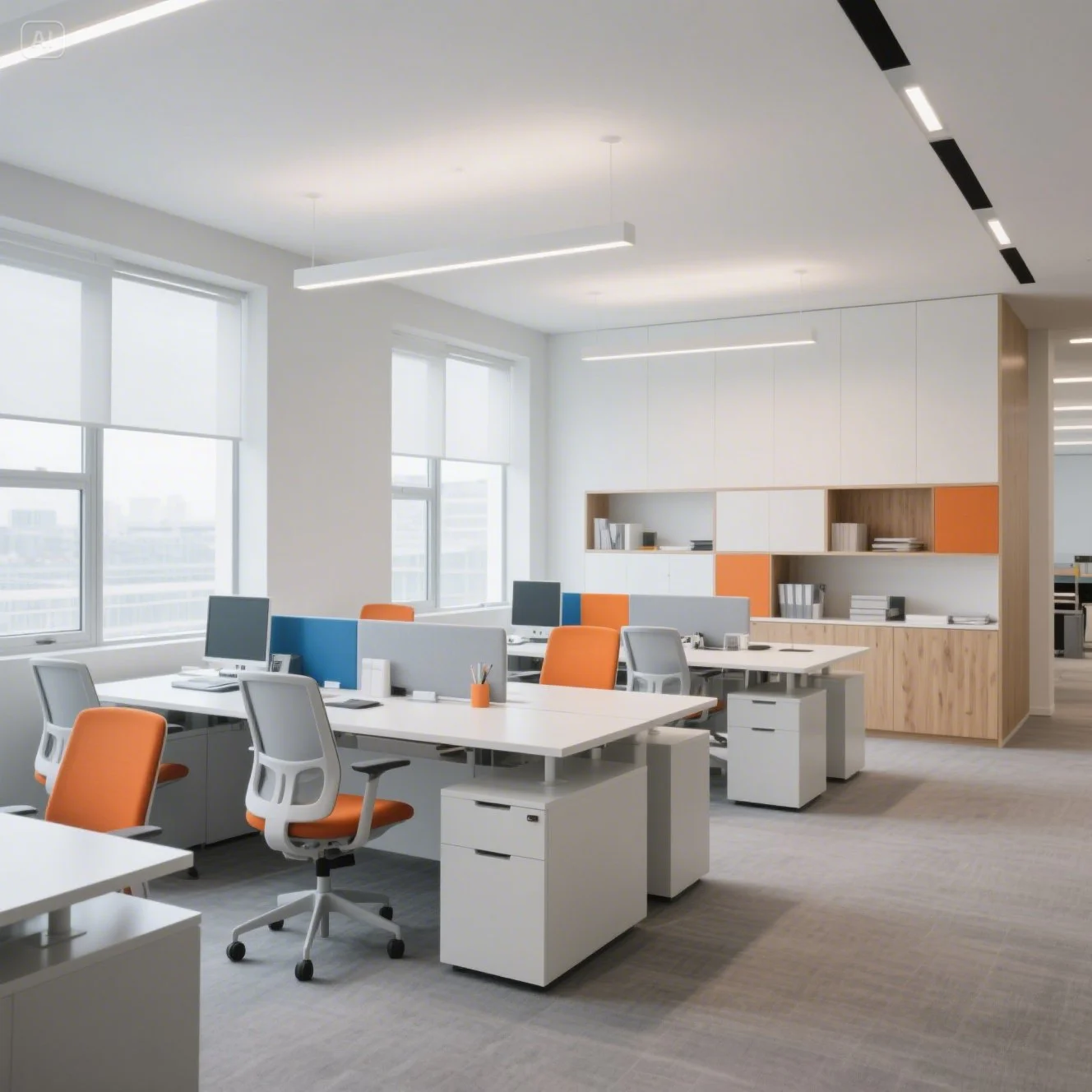 Neutral Palettes with Pops of Color