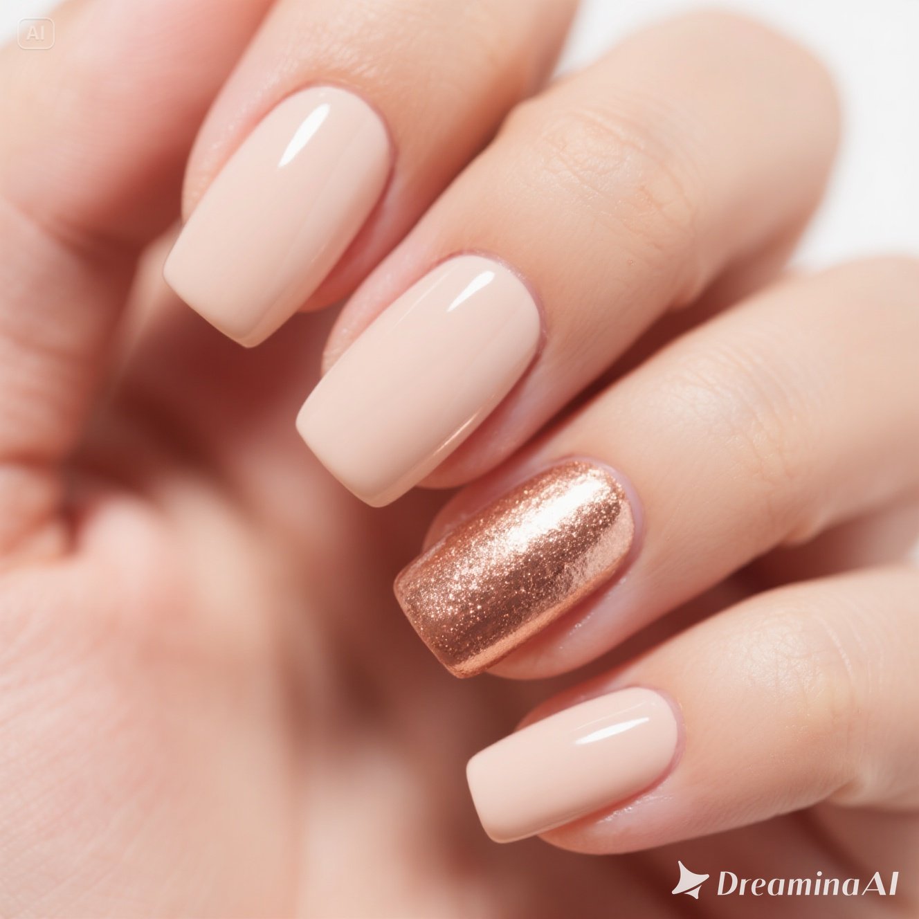 Nude and Rose Gold Balance