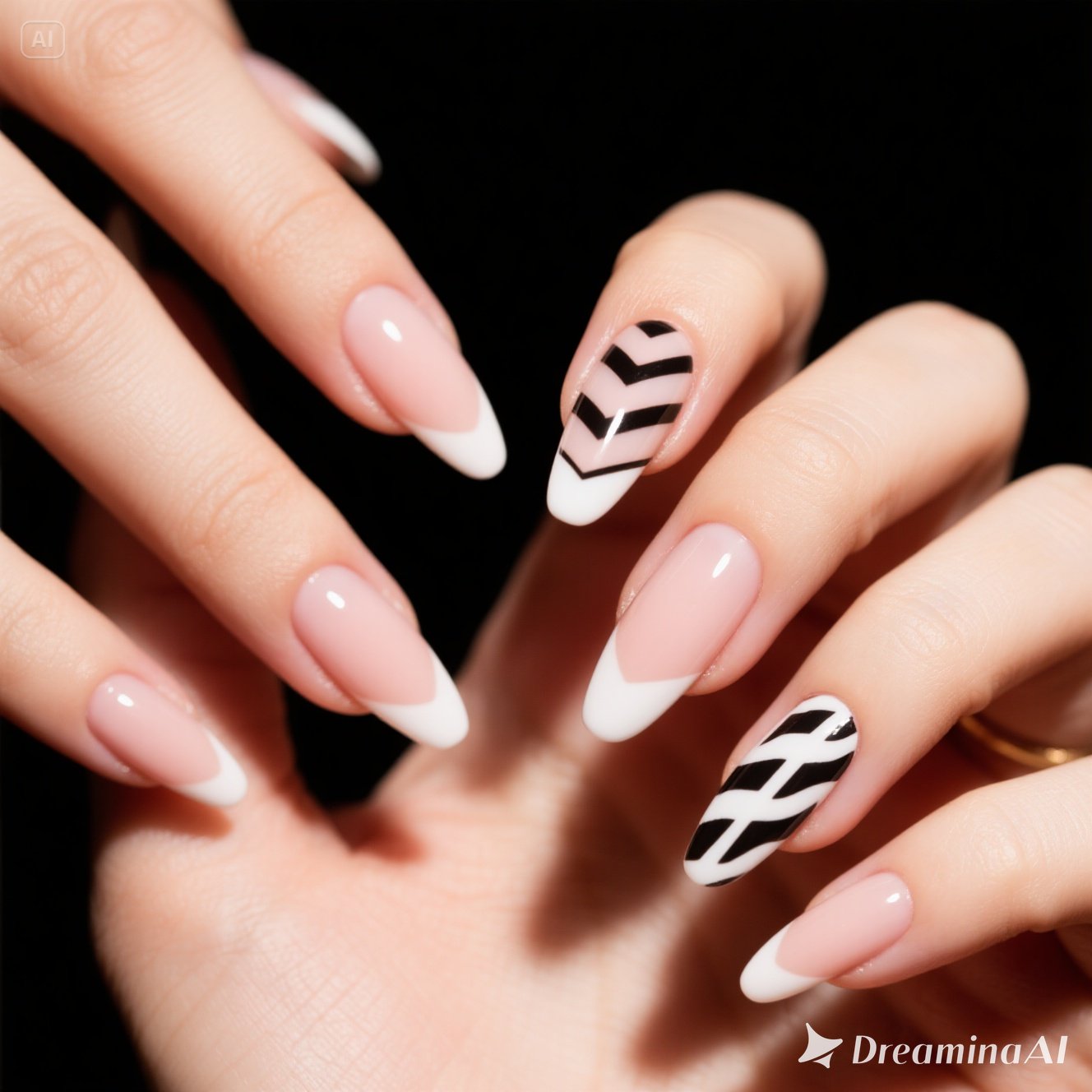 French Tips with a Twist