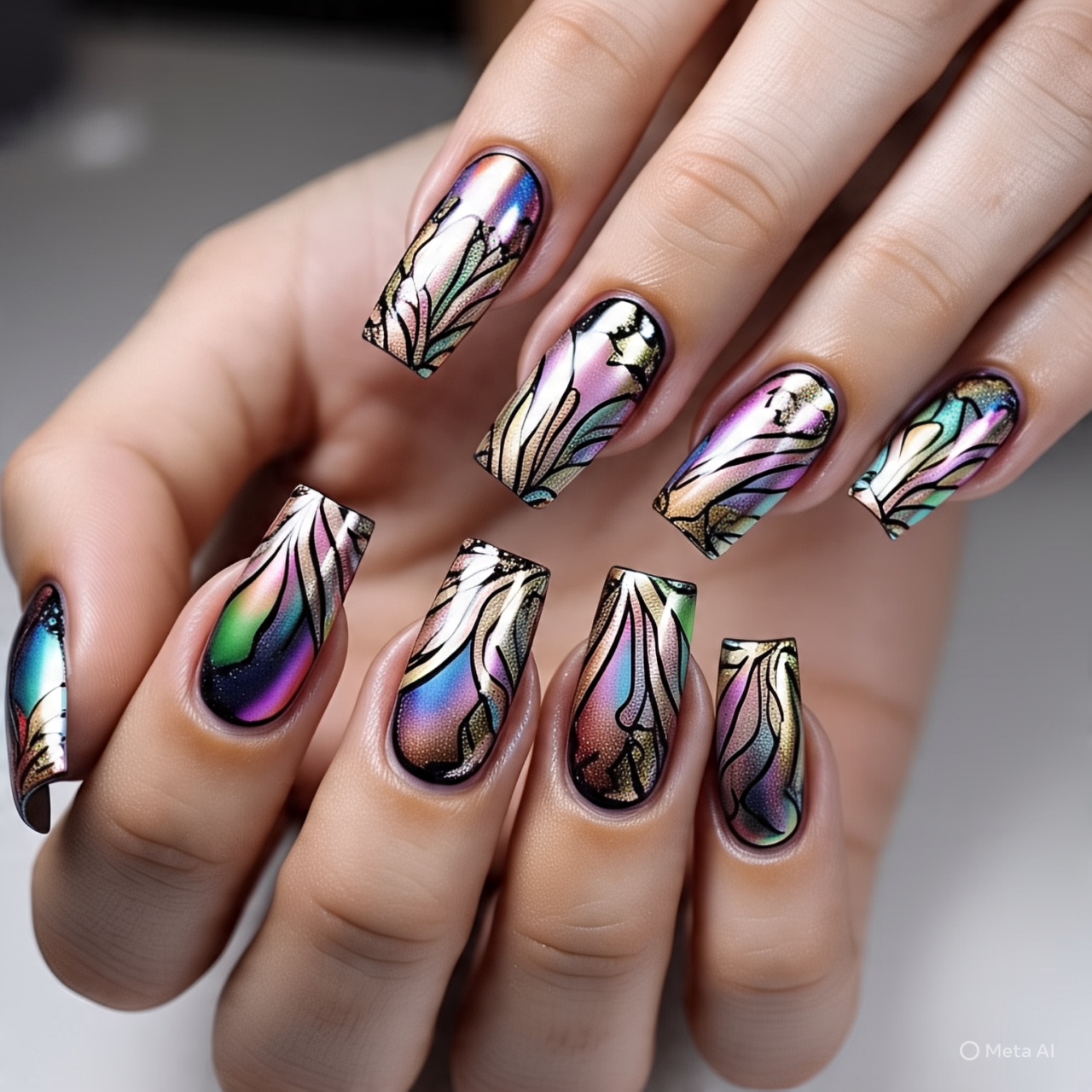 Dazzle and Gloss Nail 