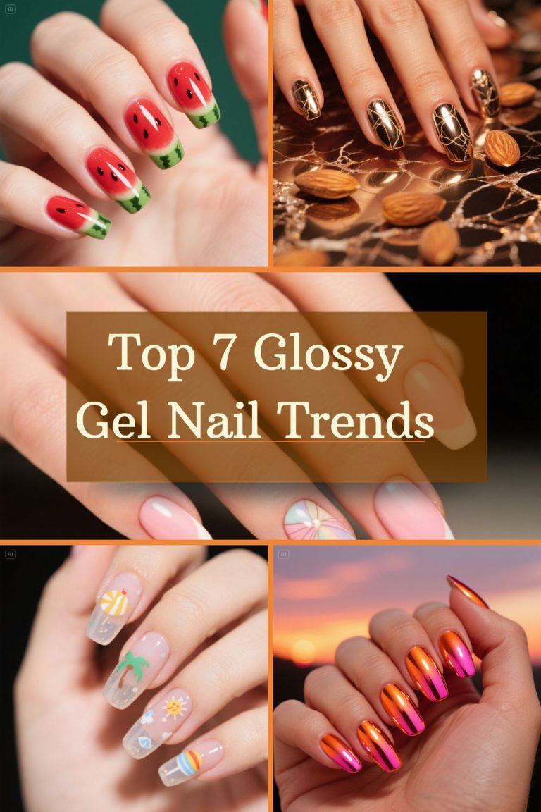 Glossy Gel Nail