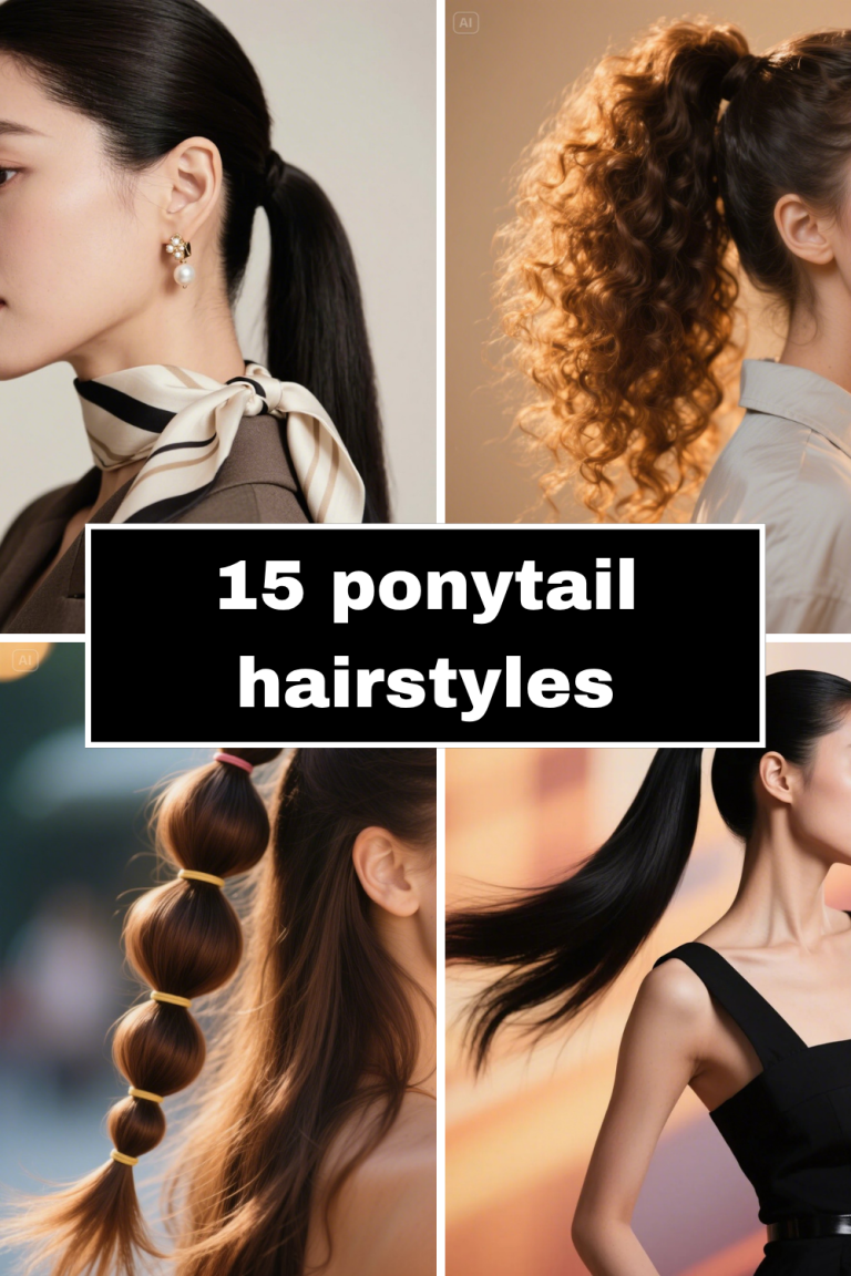 ponytail hairstyles
