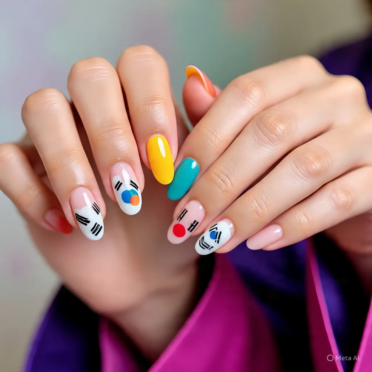 Colorful Cultures Nails