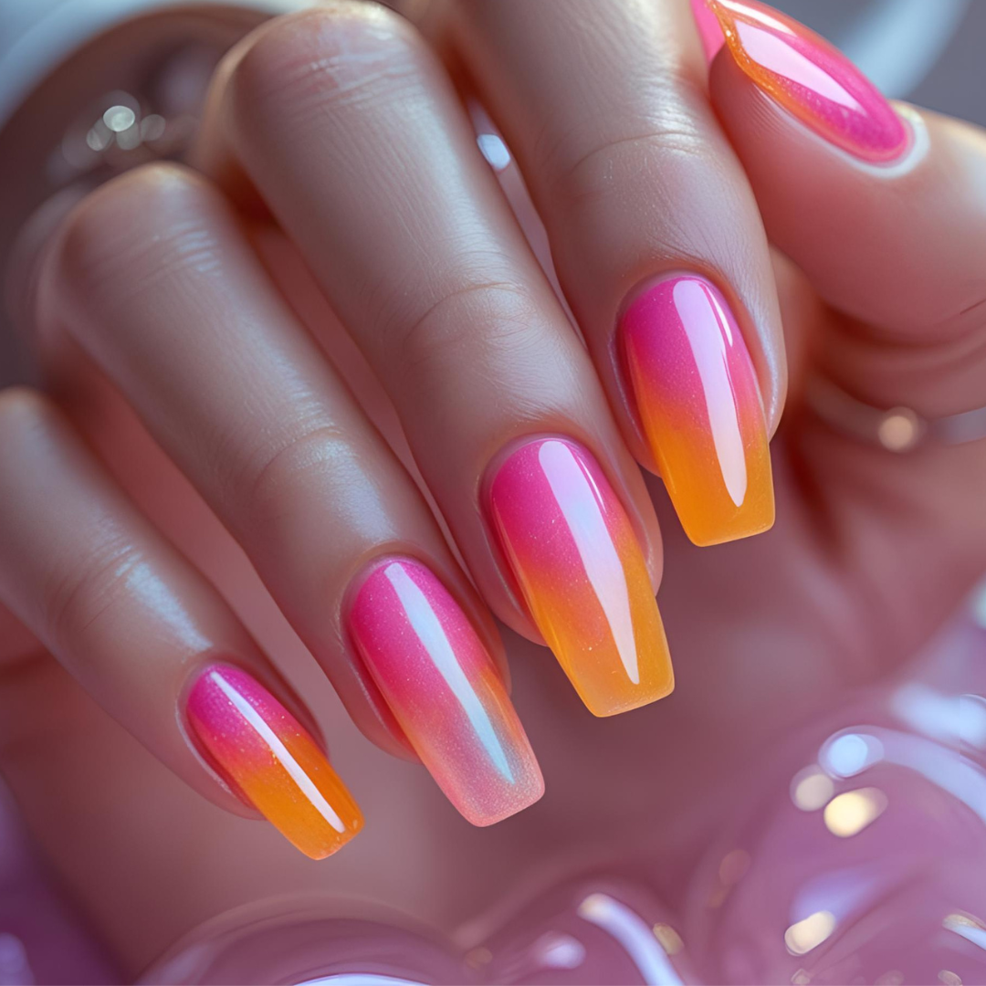Oval Nail Art