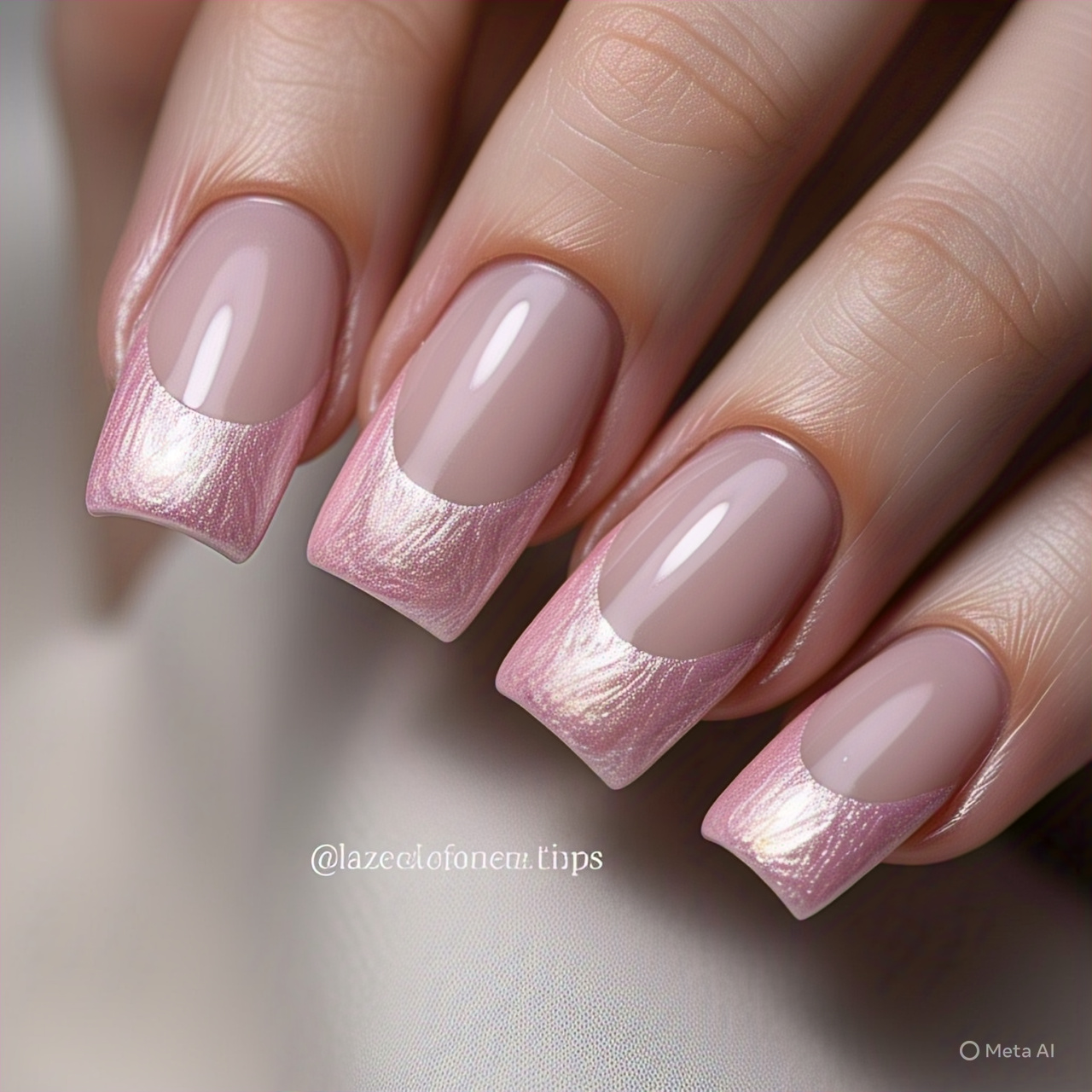  Spring French Nails 