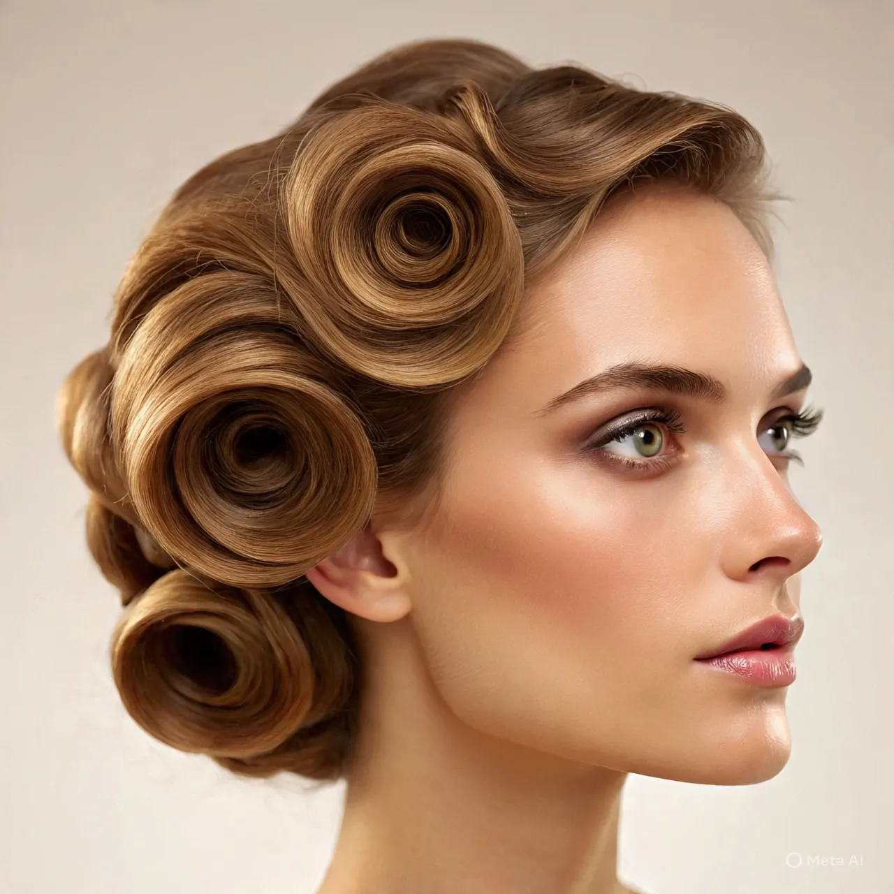 updo for thin hair
