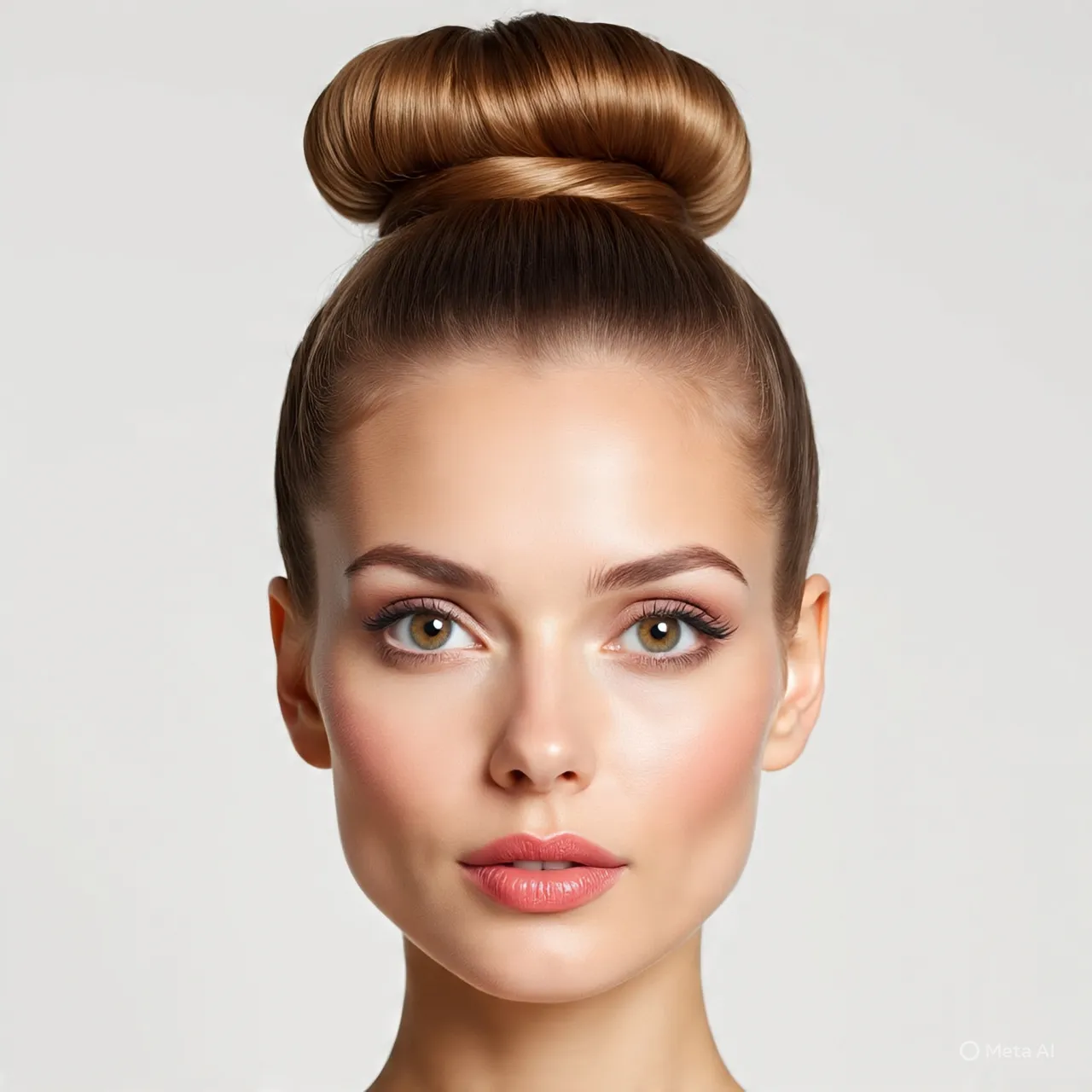 updo for thin hair