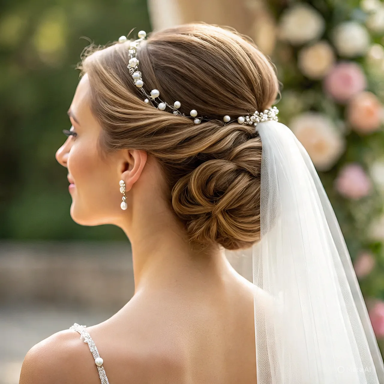 Low Bun Wedding Hairstyles