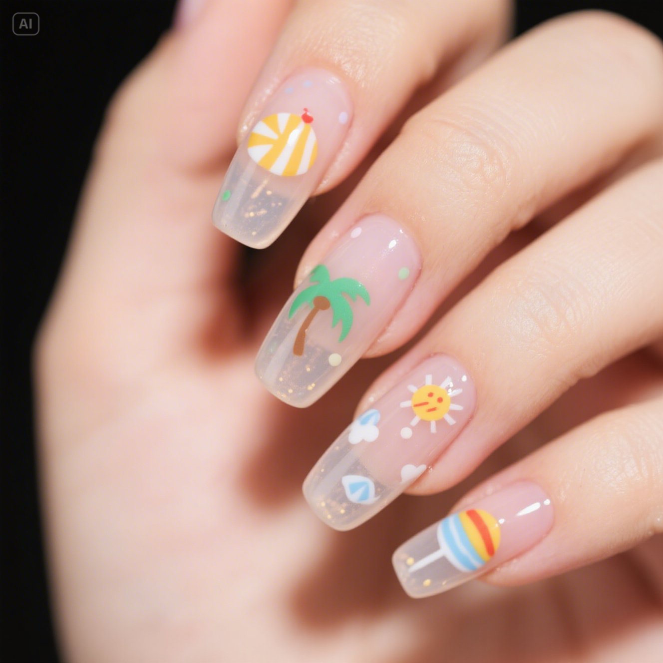 Almond Nails