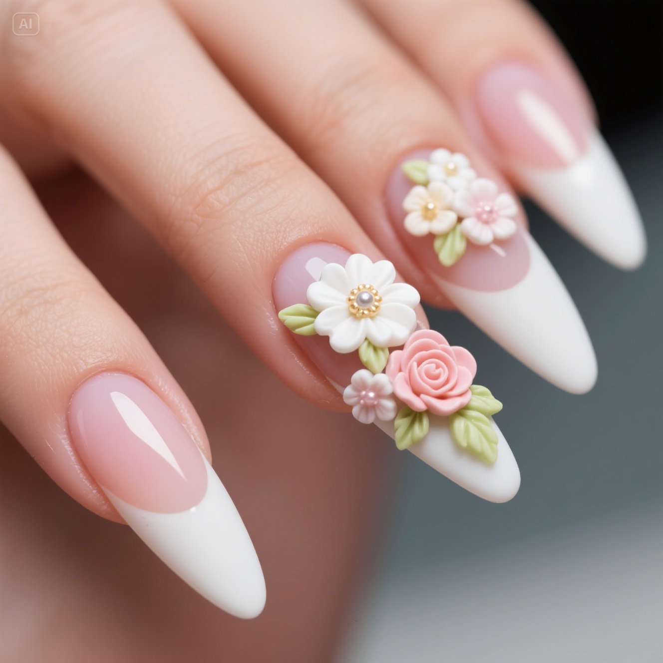 Almond Nails