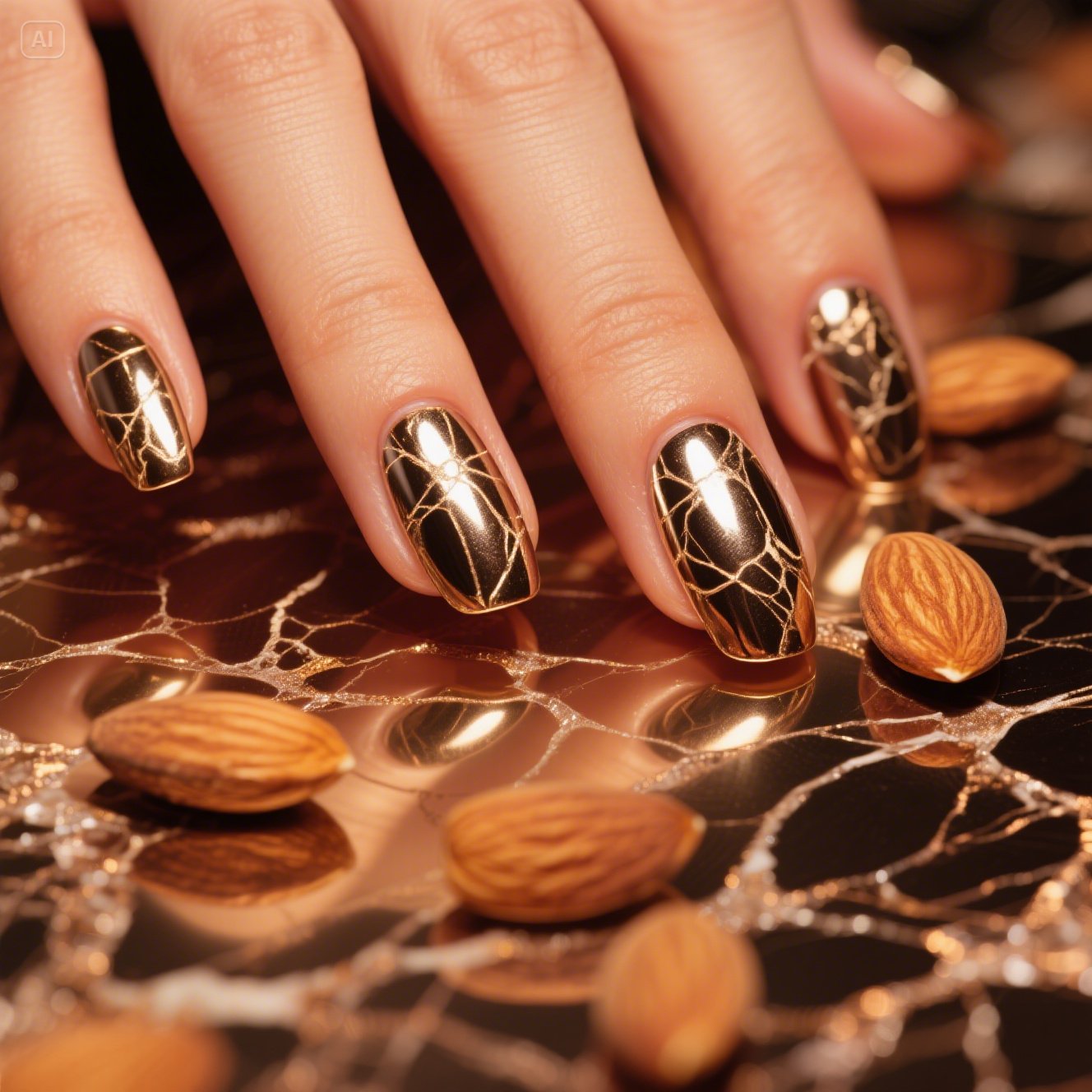 Almond Nails