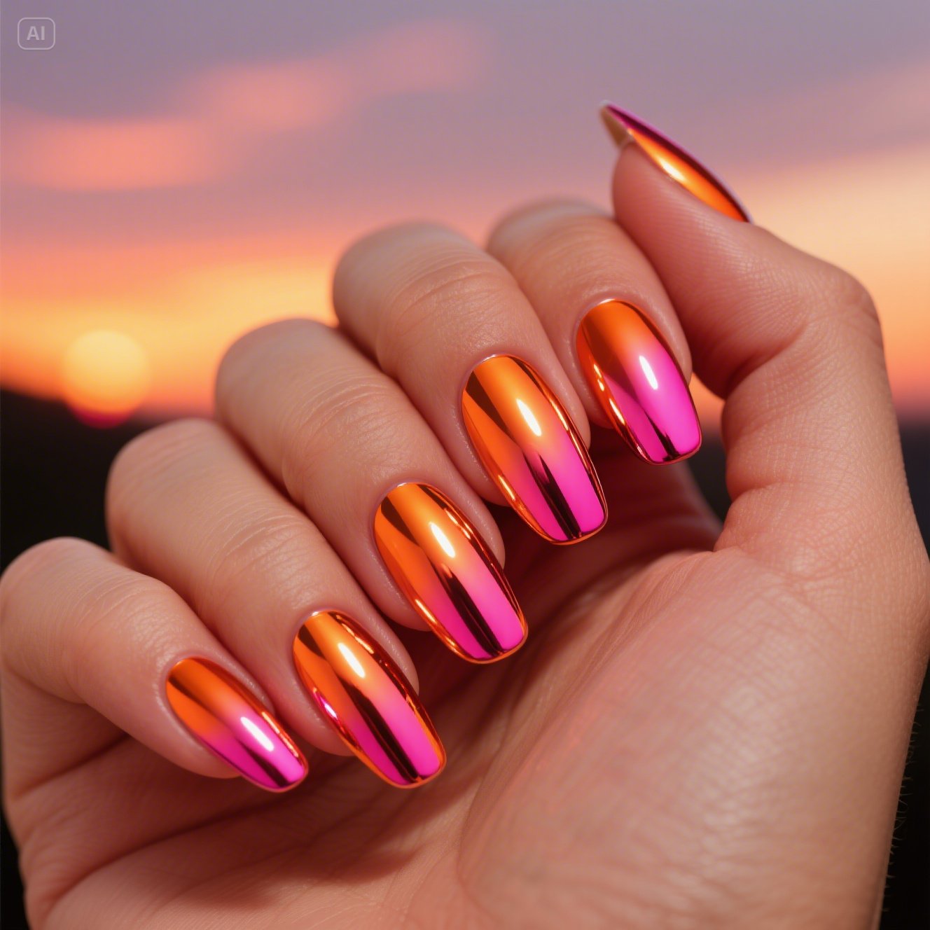 Glossy Gel Nails