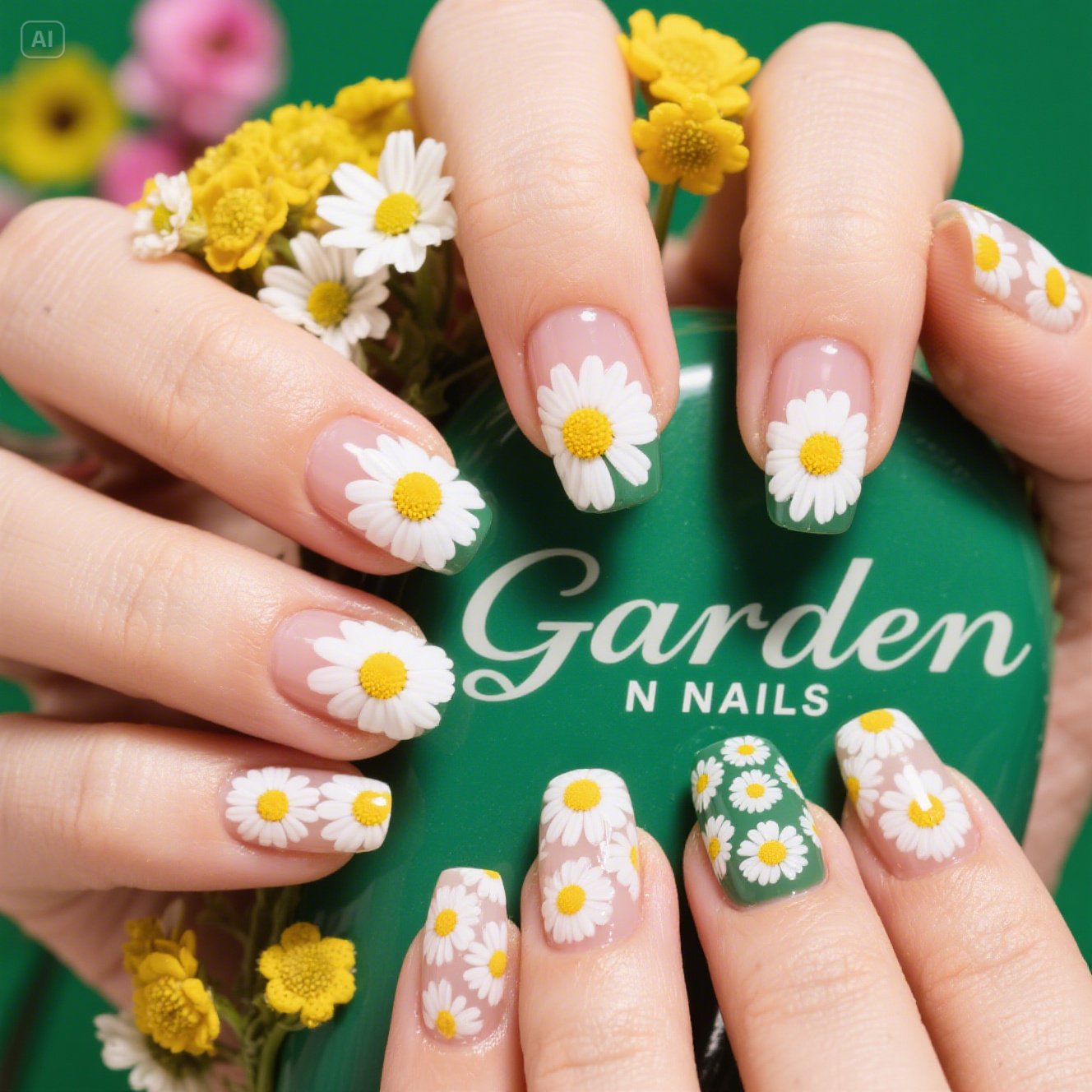 Daisy Dreams Nails