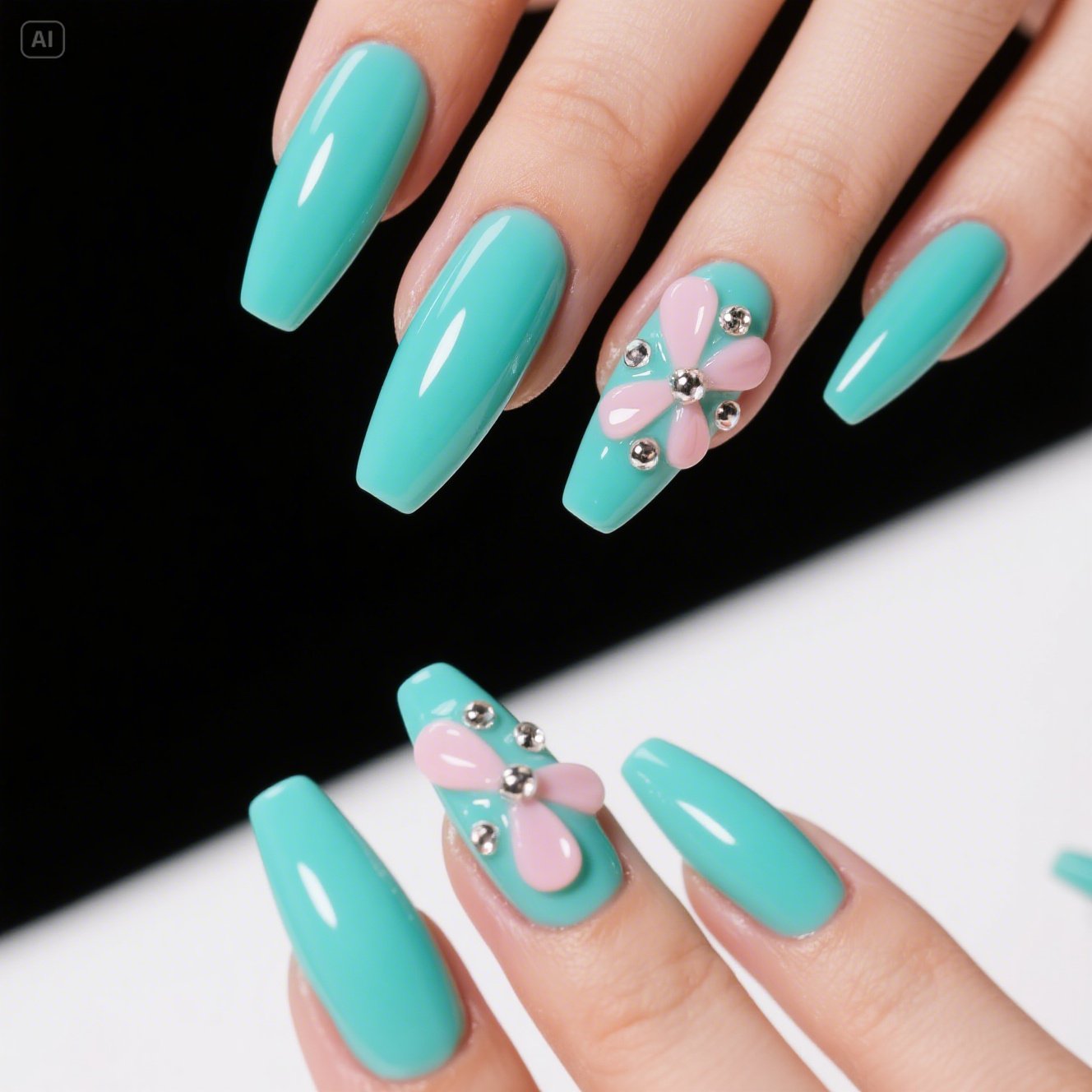 Dazzle and Gloss Nail