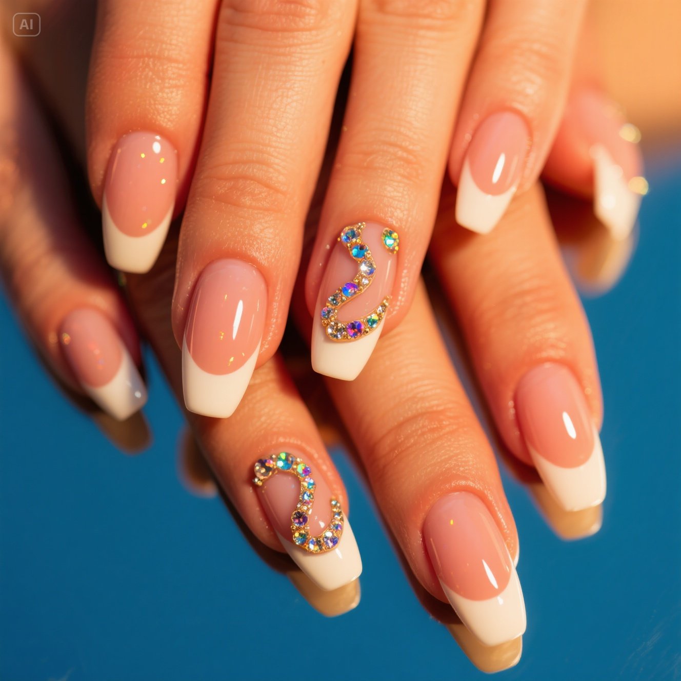 Dazzle and Gloss Nail