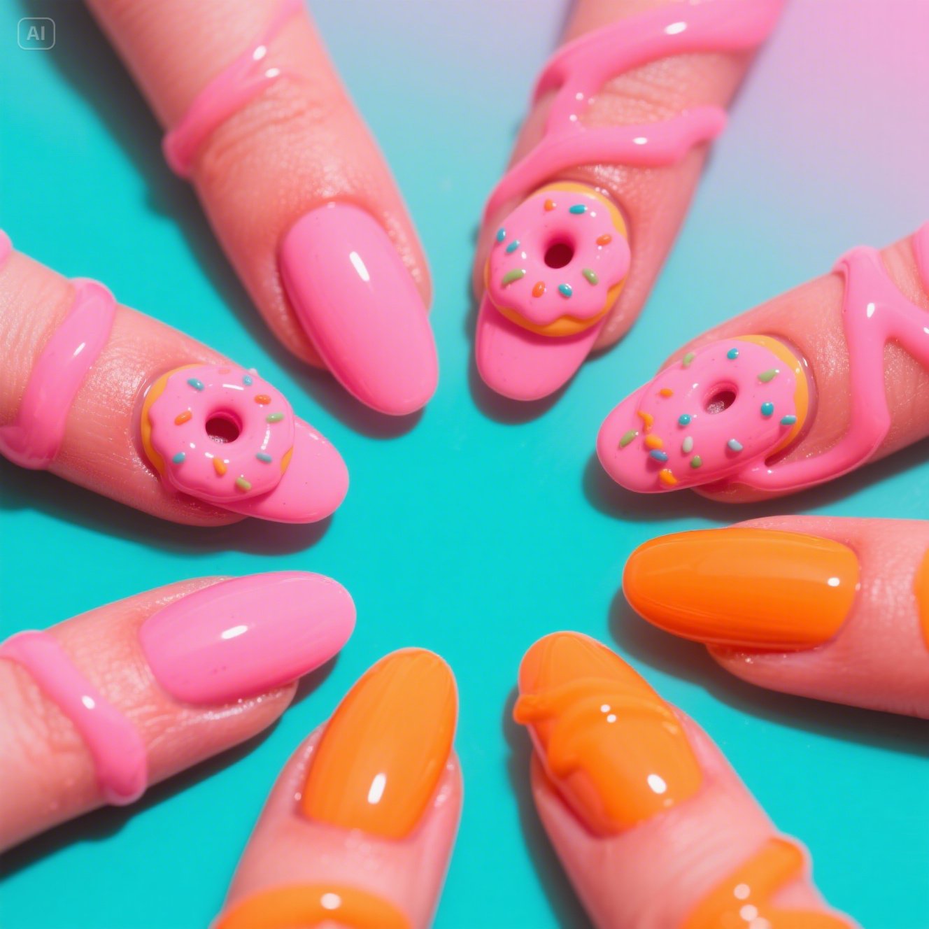 Dazzle and Gloss Nail