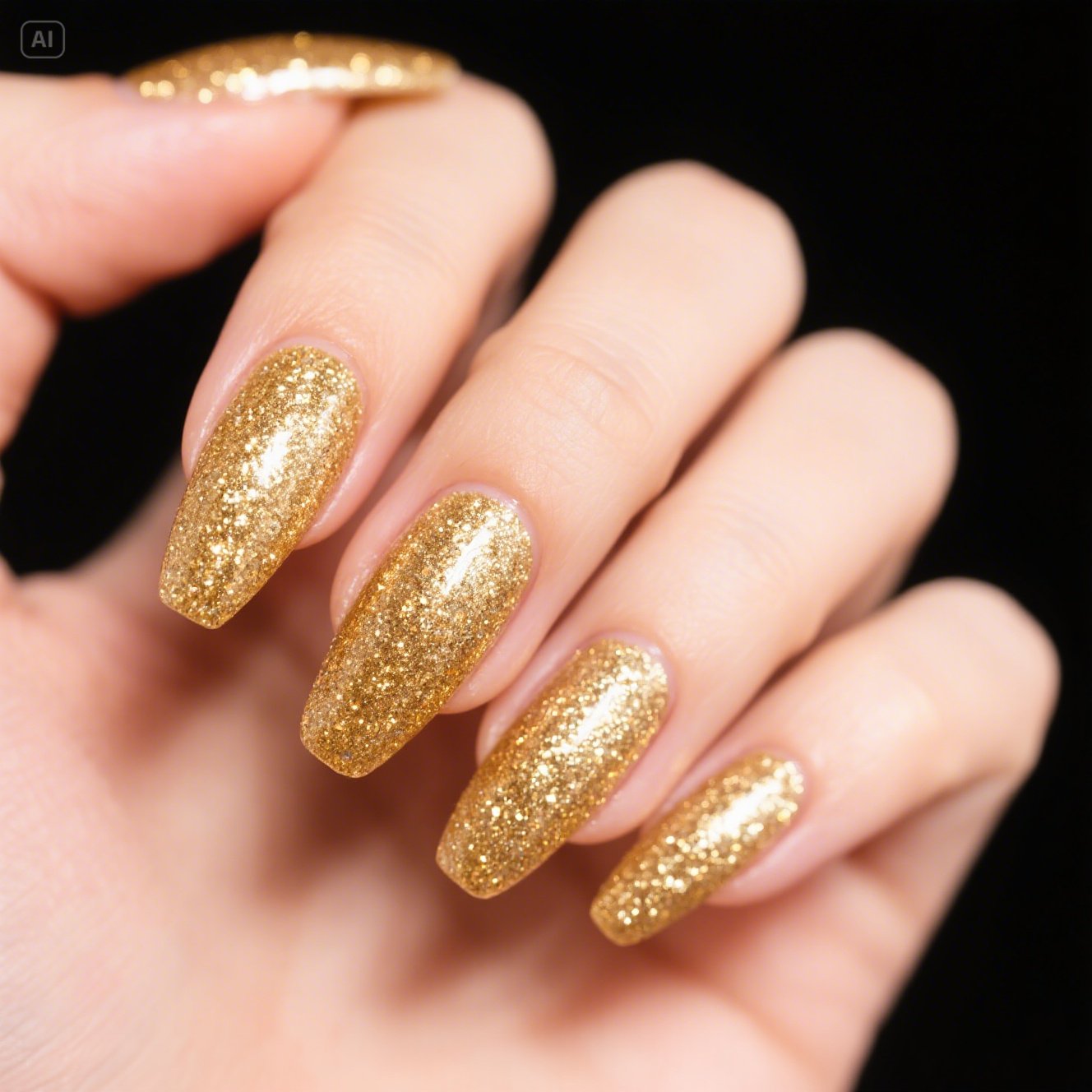Twinkle Tips Nails