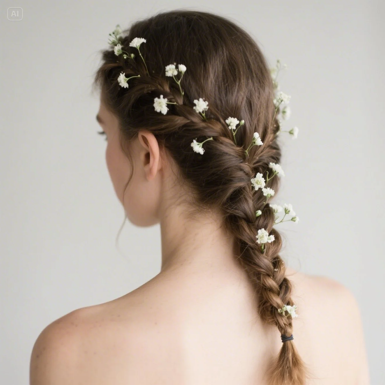 hairstyles with flower