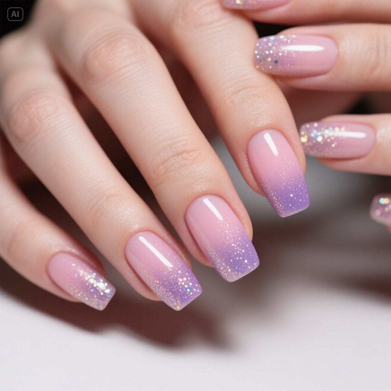 Twinkle Tips Nails