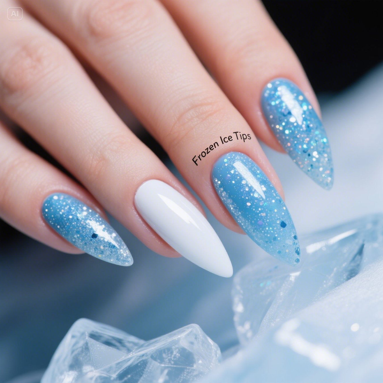 Twinkle Tips Nails