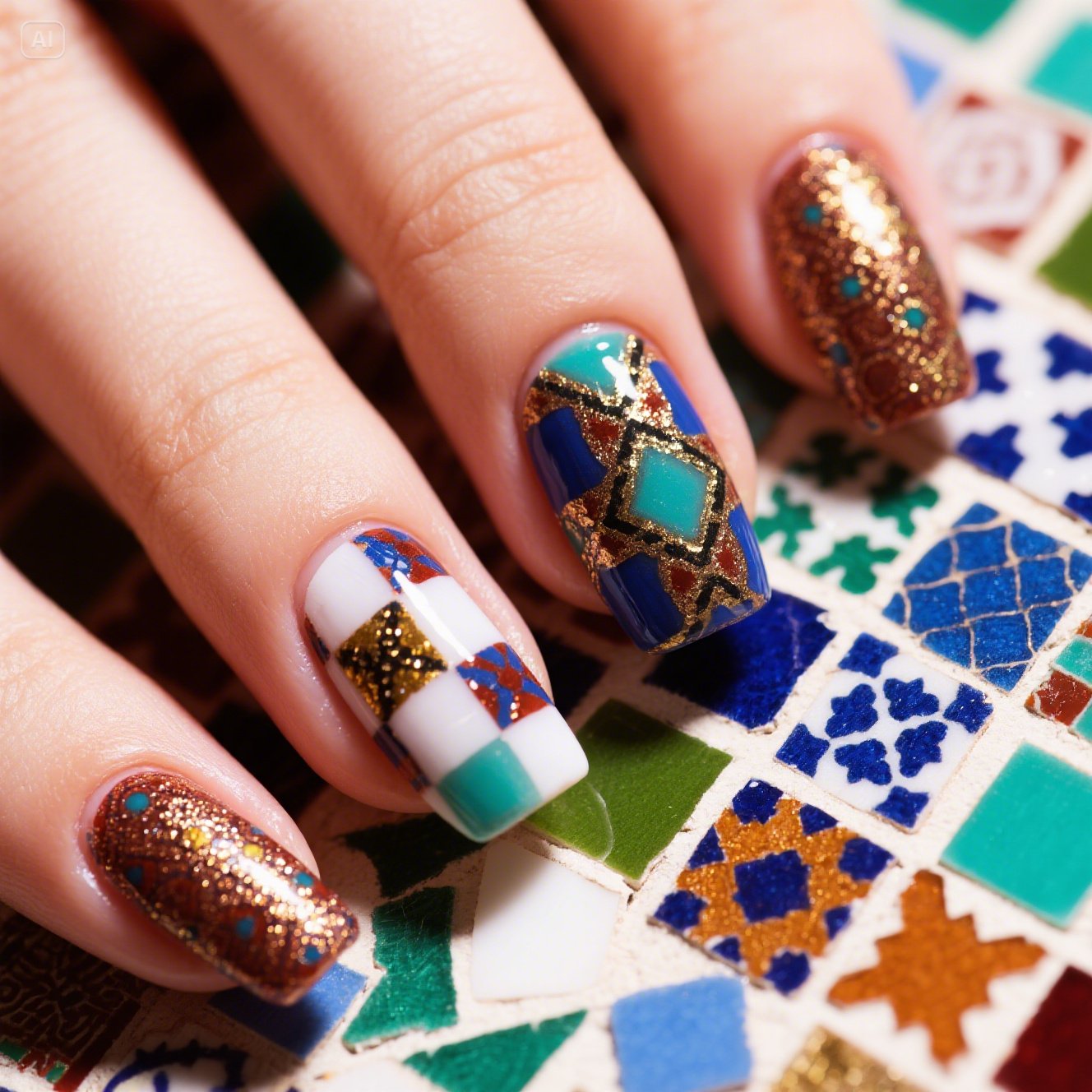 Colorful Cultures Nails